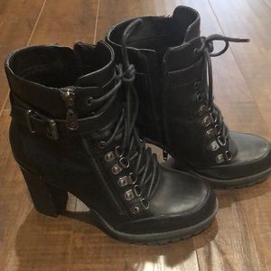 g by guess jaydyn combat boot